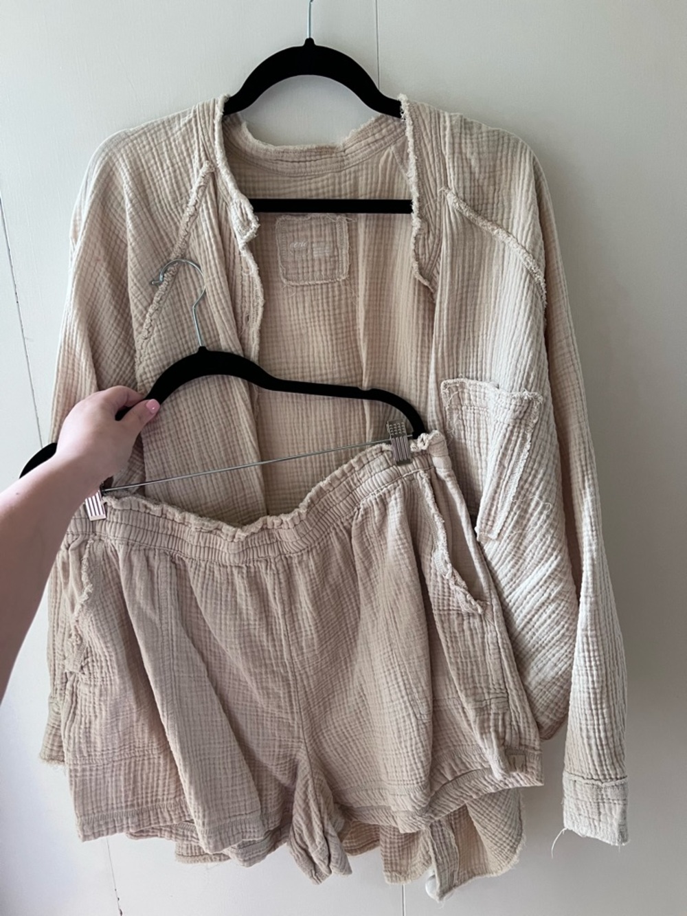 Aerie Gauzy Coverup Set